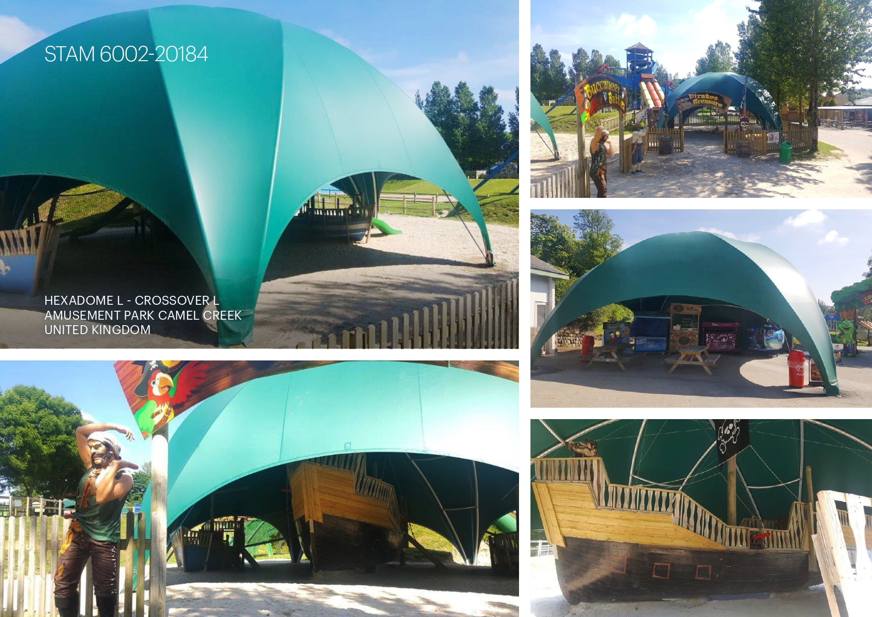 Carpas y espacios Modulares